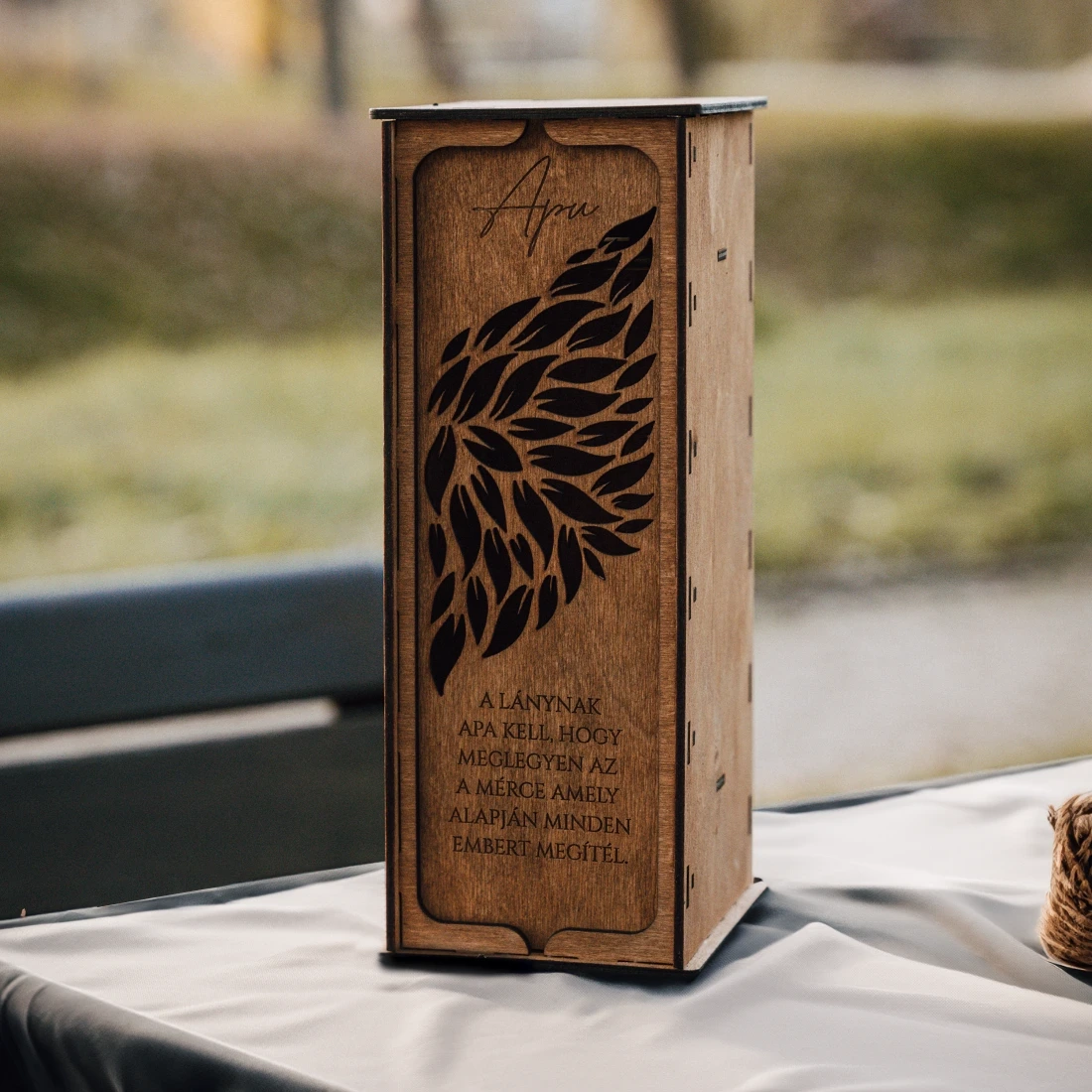 Whiskey tartó egyedi szöveggel