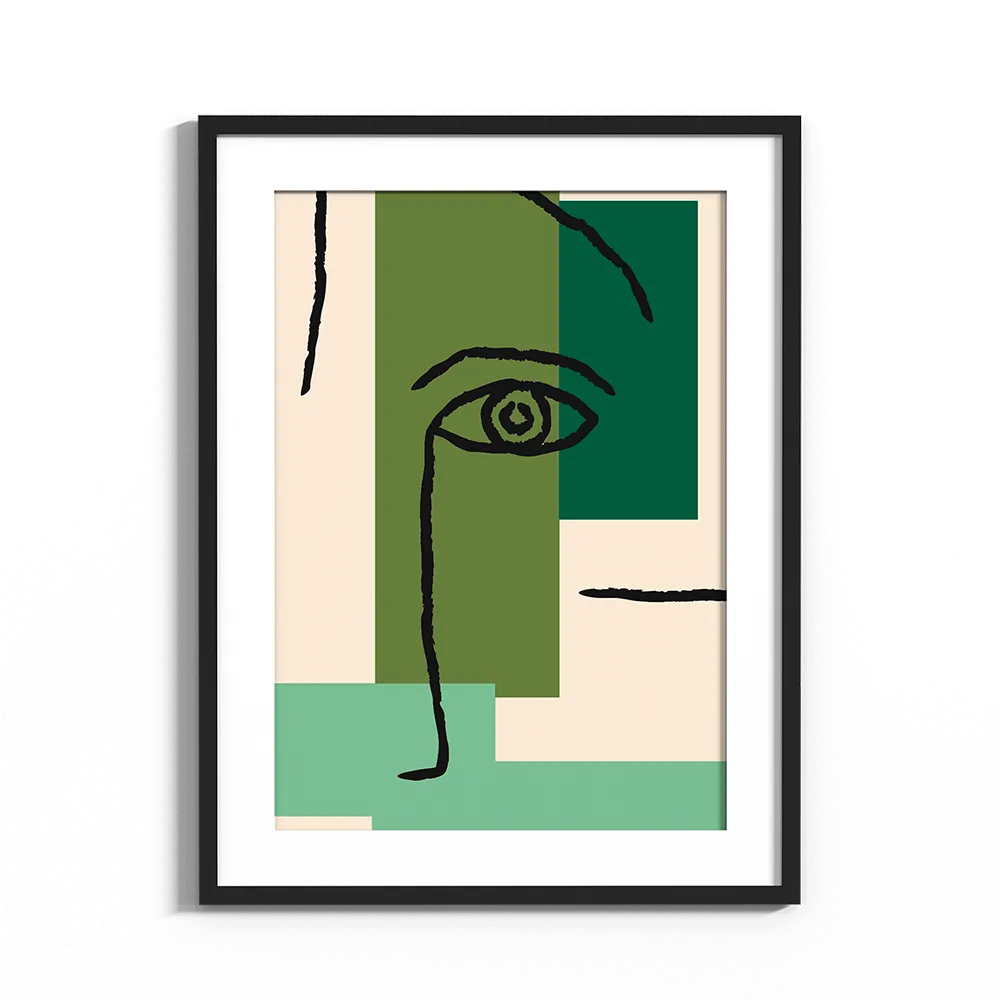 Geometrikus arckép - I.