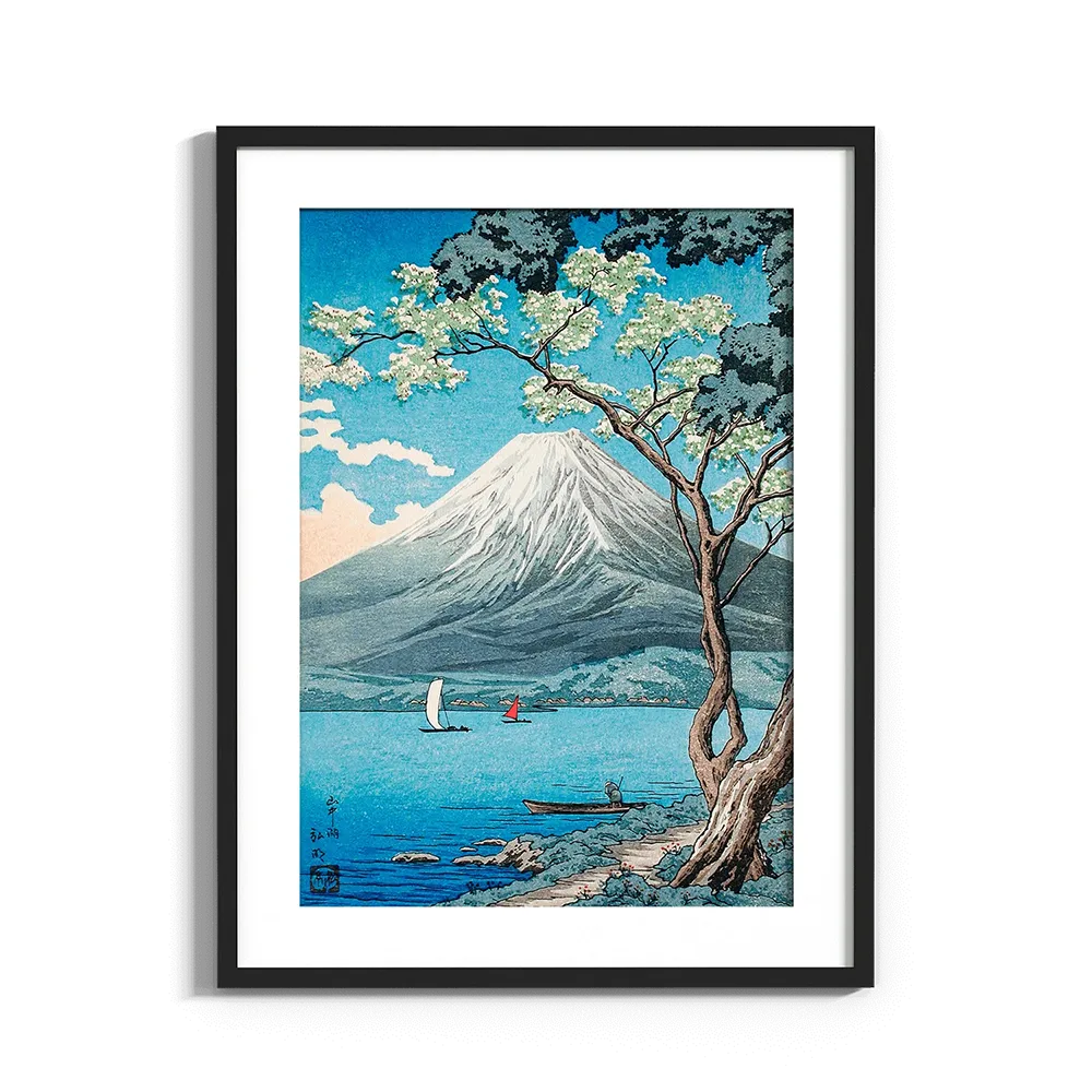 Tó a hegy lábánál